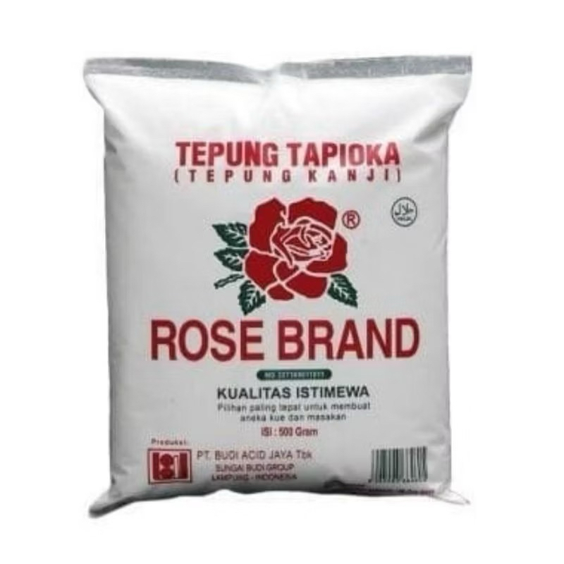

Tepung Tapioka Rose Brand 500 gram