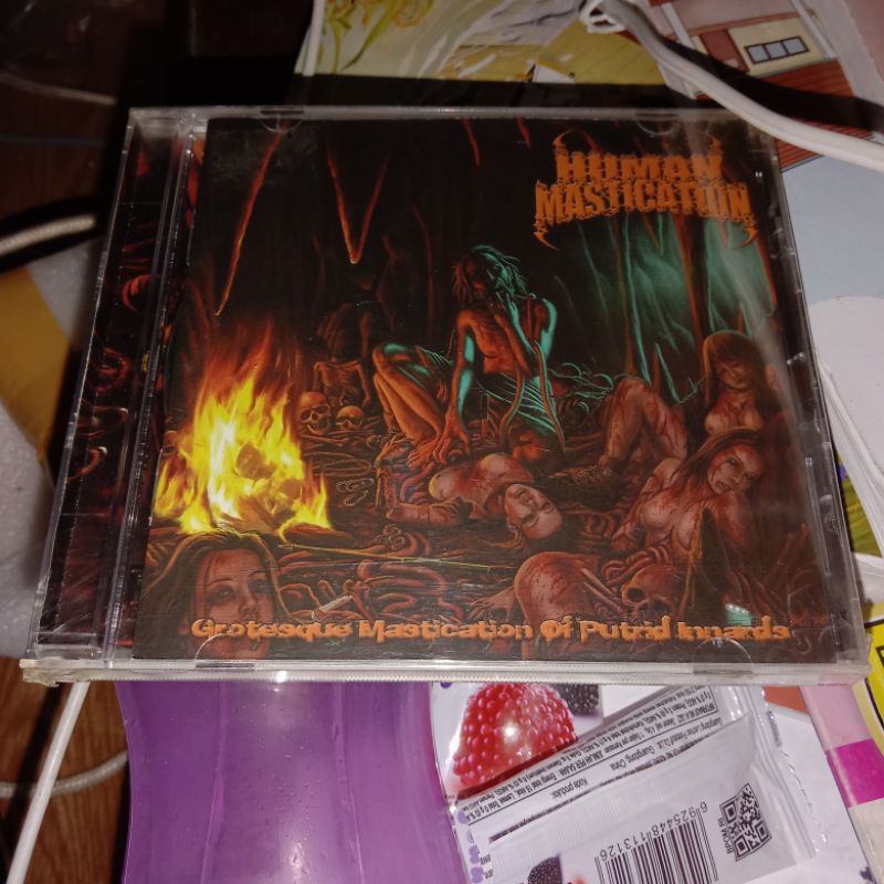 CD HUMAN MASTICATION - GROTESQUE MASTICATION OF PUTRID INARDS