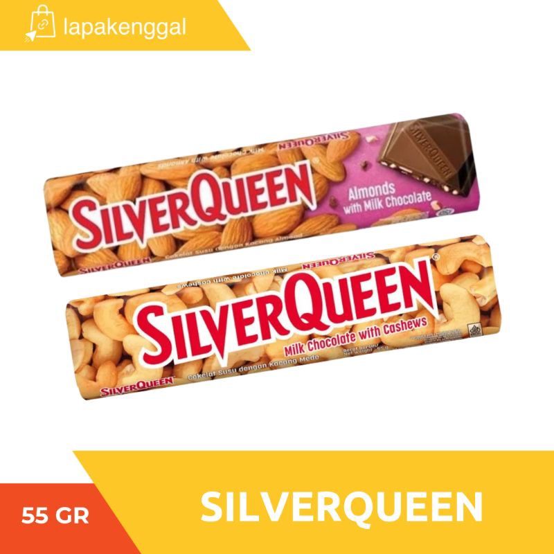 

Silverqueen Cashew / Almond 55 gr