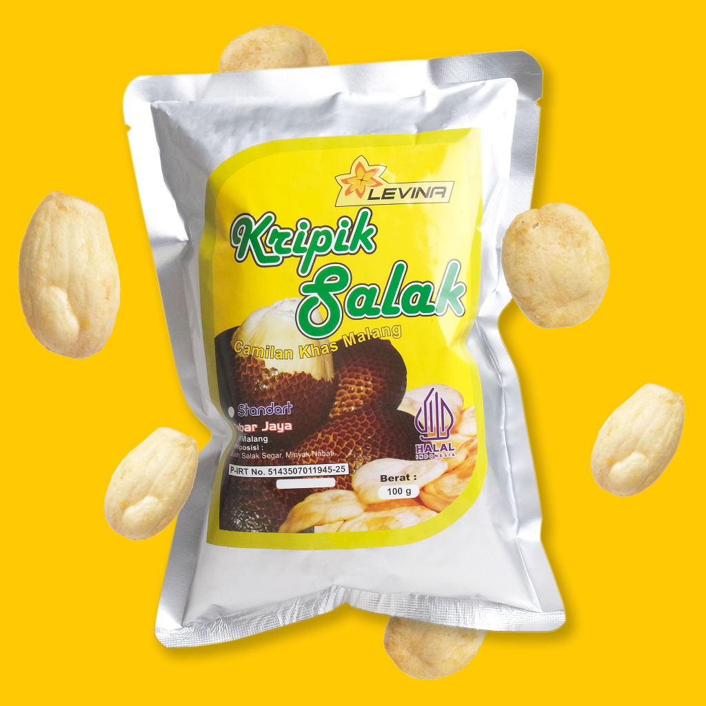 

KERIPIK BUAH SALAK LEVINA KUALITAS STANDART 100GR