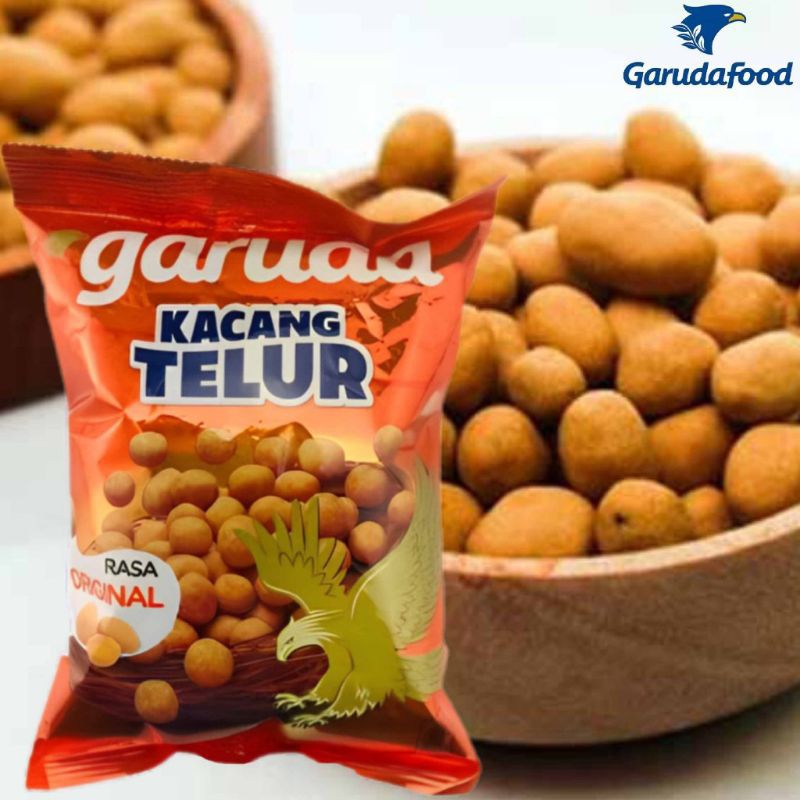 

Kacang Telur Garuda Kamasan 1000 (1 Pack isi 20)