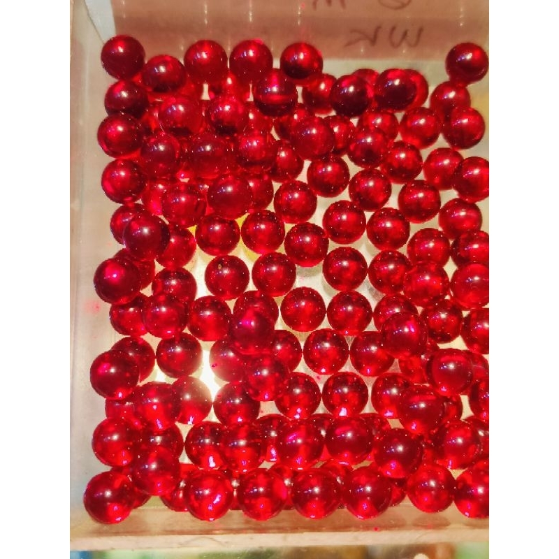 Grosir 1 Kodi Batu Siam Bulat Obsidian