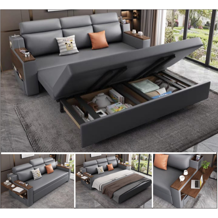 SOFA BED GALAXYAN+ LACI+CHARGER LIPAT MODERN PREMIUM GRADE LUXURY