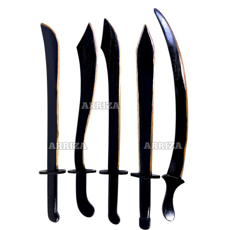 Pedang Mainan Kayu Jati Alat Peraga Silat / Pedang Kayu Mainan Alat Peraga Silat / Pedang Kayu Maina