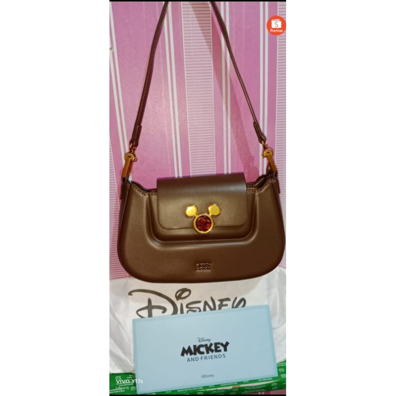 tas Disney batu akik brown tas Disney terbaru