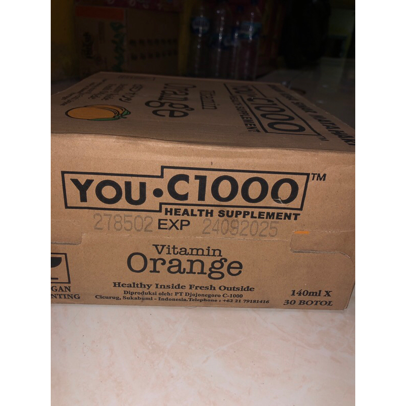 

you c1000 orange 1 karton