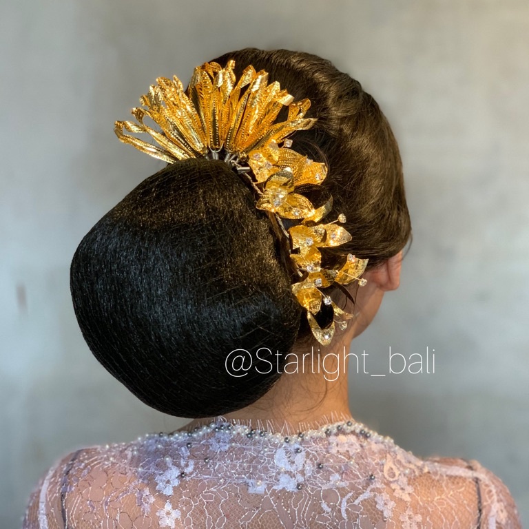 KODE R14W Sanggul Bali by Starlight  sanggul bali modern  sanggul bali premium  sanggul polosan  san