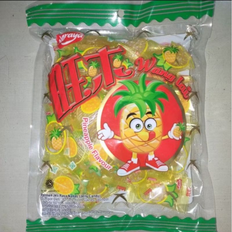 

Permen Jelly Nanas Naraya Kemasan 400 Gram