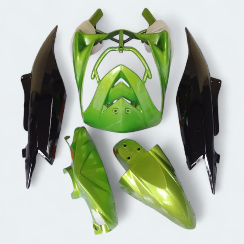 Full body halus Mio soul karbu hijau hitam