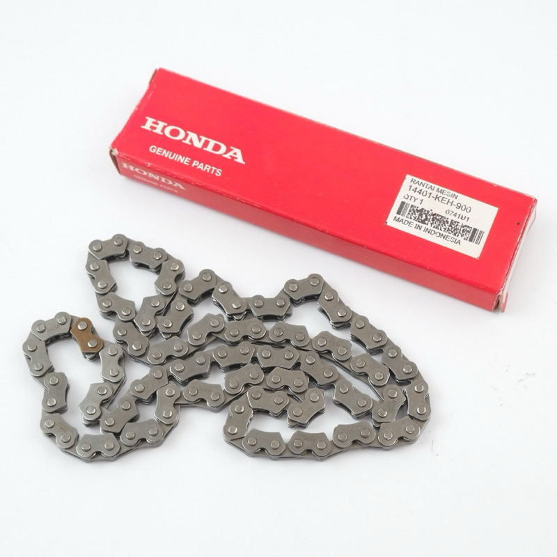 Rantai Keteng Honda Mega Pro & GL Pro / Rantai Mesin Kamprat Motor Mega Pro 14401-KEH-910