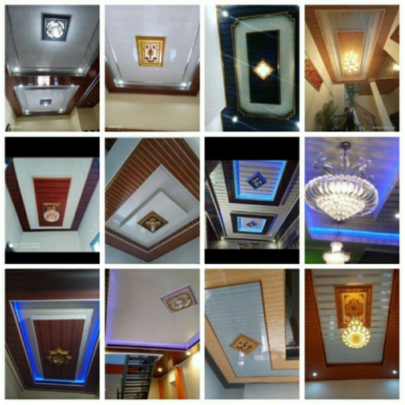 ( Bebas ongkir ) Plafon PVC terbaik, mewah & murah