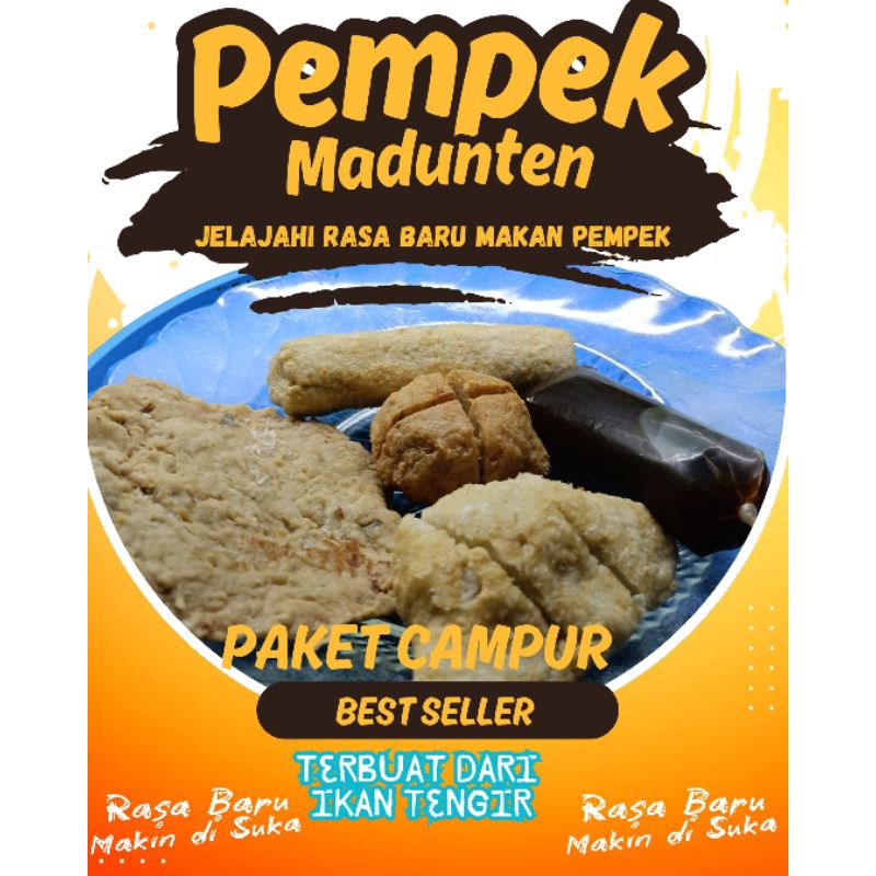 

Paket Best Seller Paket Campur Pempek Madunten Isi 8 pcs