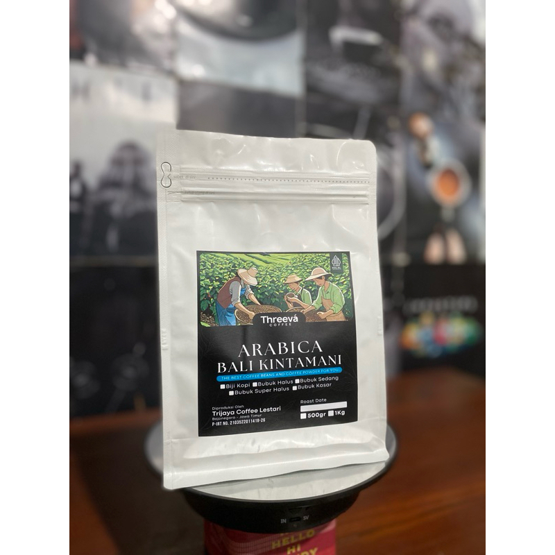 

KOPI ARABICA BALI KINTAMANI BIJI/BUBUK KOPI 500gr - PREMIUM (Specialty) GRADE ARABICA Bali Kintamani coffee Grade 1 - Bisa Biji Kopi Arabika atau Bubuk Kopi Arabika