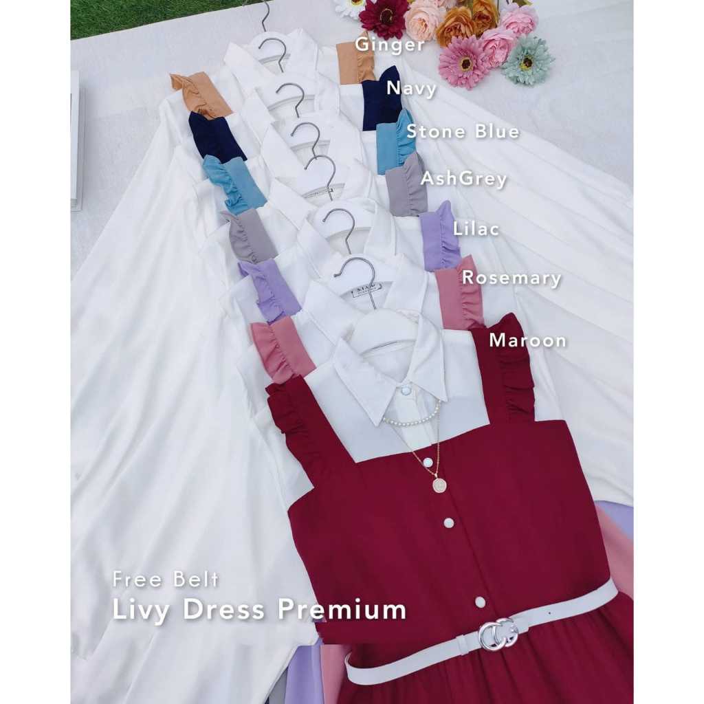 promo gamis wanita livy dress /gamis remaja korean style