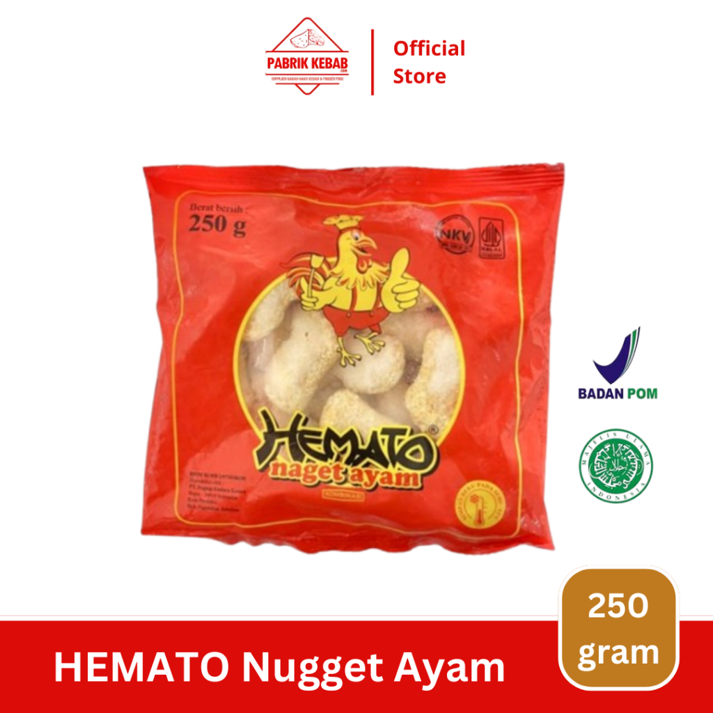 

HEMATO Nugget Ayam - Chicken Nugget 250 Gram