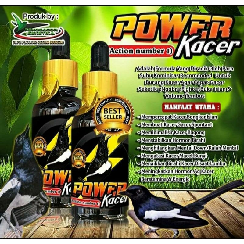 POWER KACER STRONG VITAMIN PENGGACOR SEKETIKA