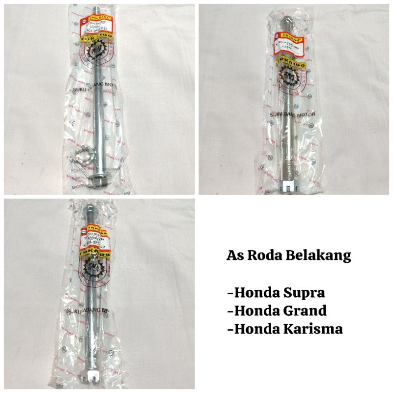 As Roda Belakang Supra X Grand Karisma Merek Tokaido Original