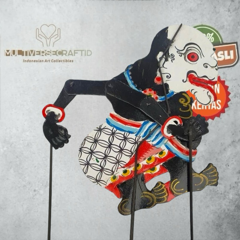 MULTIVERSECRAFTID wayang kulit Bagong 40 cm punokawan