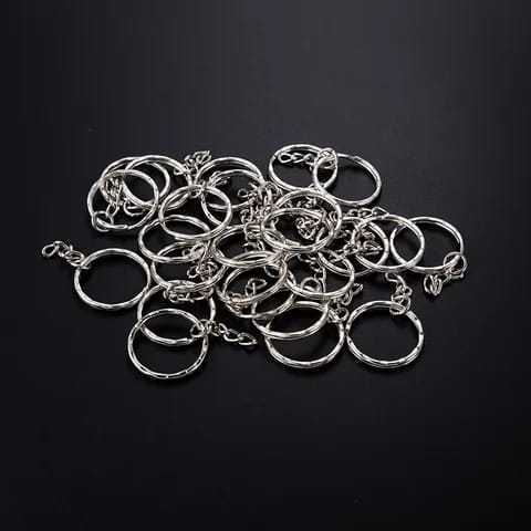 Ring Gantungan Kunci Multifungsi 25 Mm | Ring Gantungan Double Bergerigi