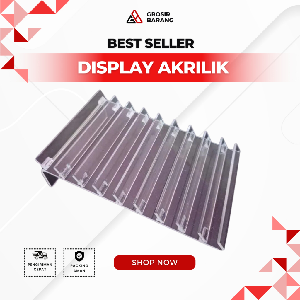 akrilik kartu perdana murah tempat kartu perdana voucher custom acrylic counter