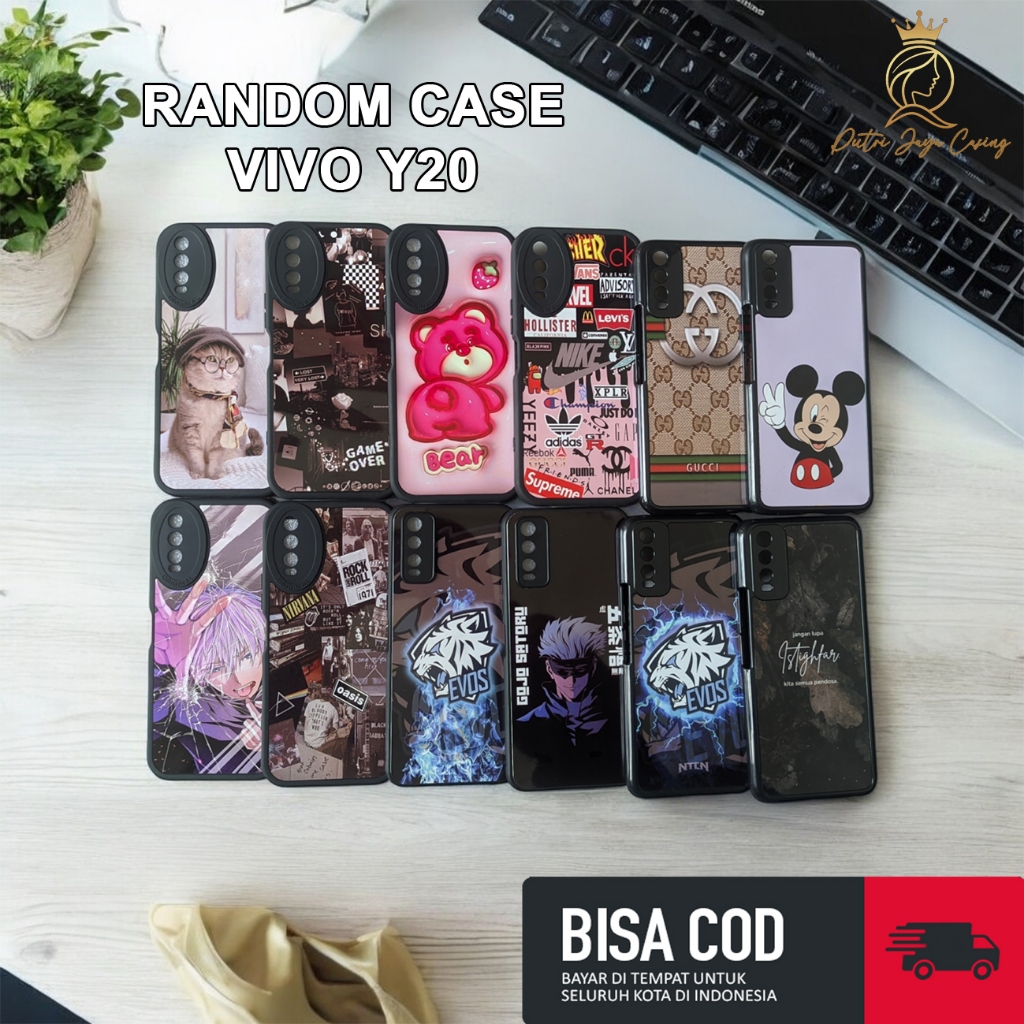 CUCI GUDANG CASING HP MURAH VIVO Y20 HARDCASE SOFTCASE CEWEK COWOK