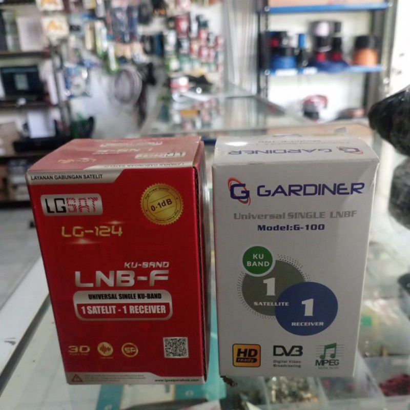 LNB Offset KU band tanpa bracket gabung parabola jaring