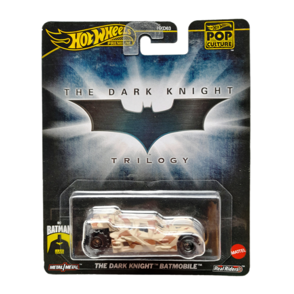 Hot Wheels Premium Batman The Dark Knight Trilogy Batmobile Tumbler Camouflage