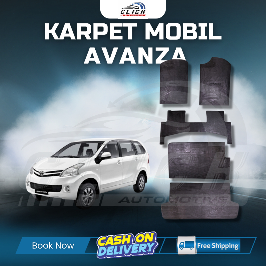 CUCI GUDANG Karpet Lantai Karet Avanza Semua Tipe / Karpet Alas Karet Avanza Lama Sampai Veloz 2022