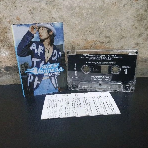 kaset pita Vanness wu VGC kaset pop original