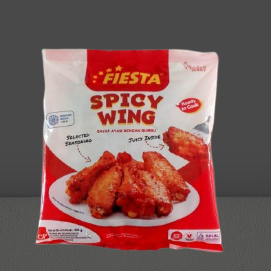 

Fiesta Spicy Wing - Sayap Ayam dengan Bumbu 400 gram