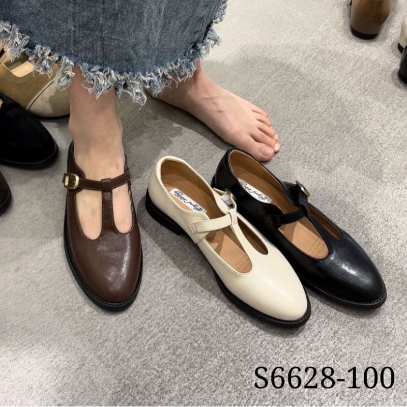 Unik S6628-100 Sepatu Guangzhou Loafers Docmart Wanita Fashion Women