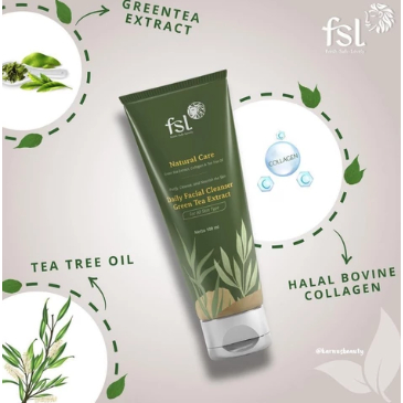 

Natural FSL FSL Nature Daily Facial Wash Cleanser Sabun Cuci Muka