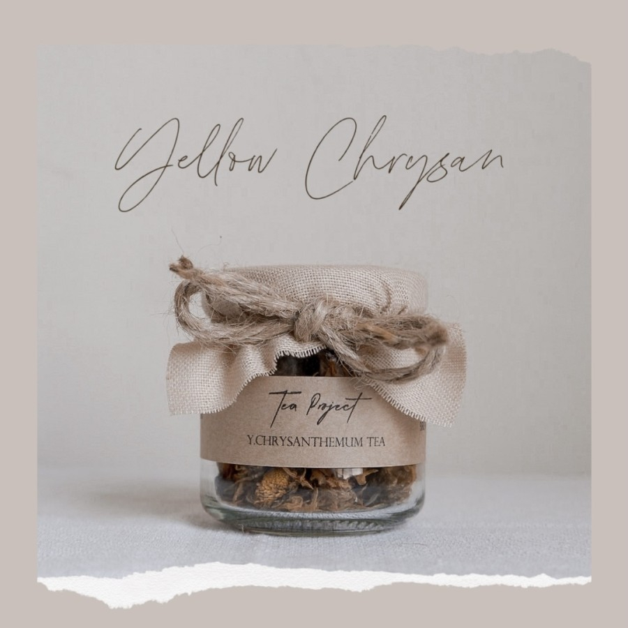 

Yellow Chrysanthemum Tea in jar | 8 gr