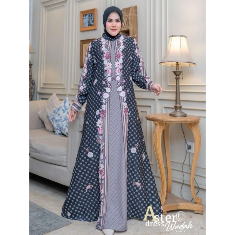 aster dress by wadah muslim