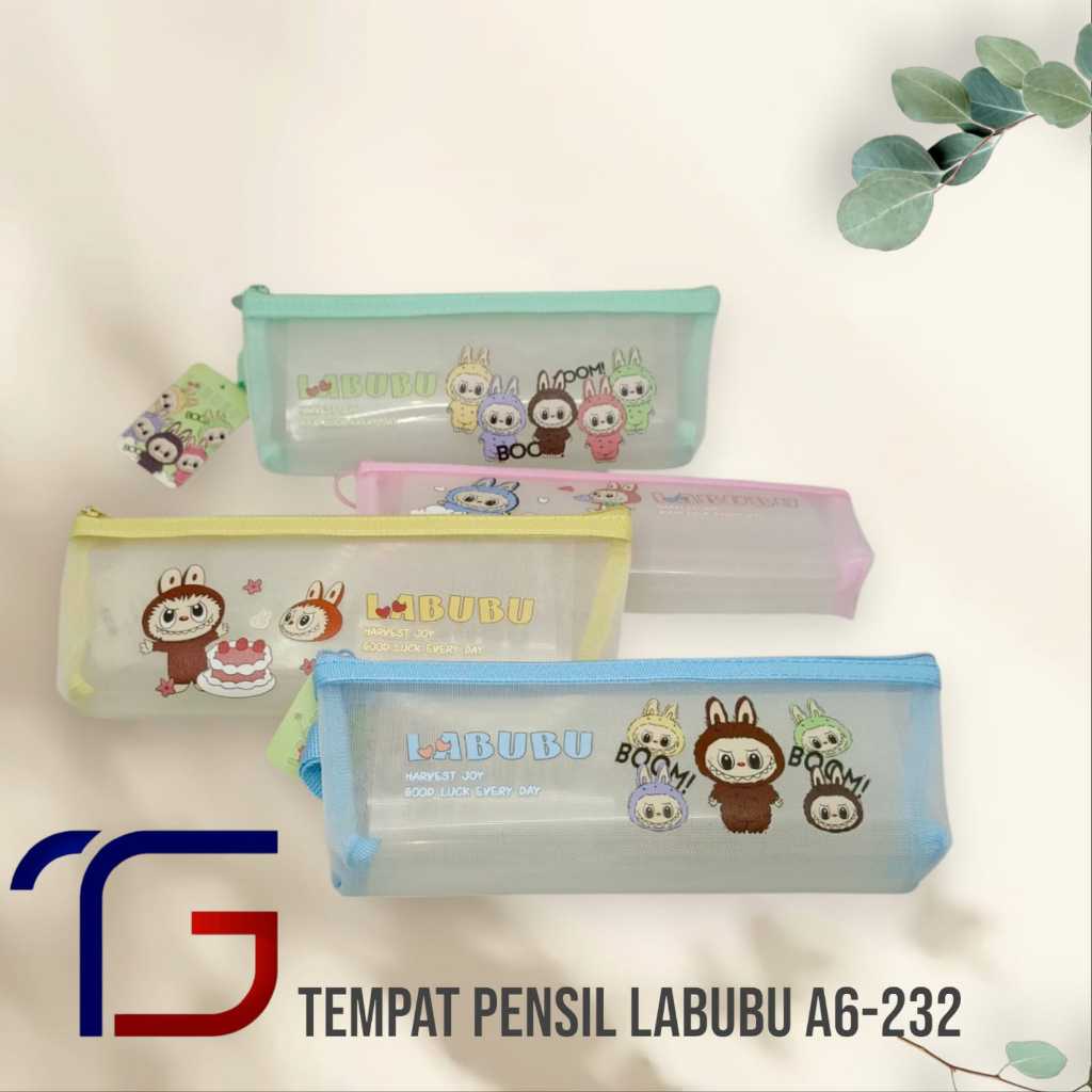 

Tempat Pensil Kain Motif Labubu