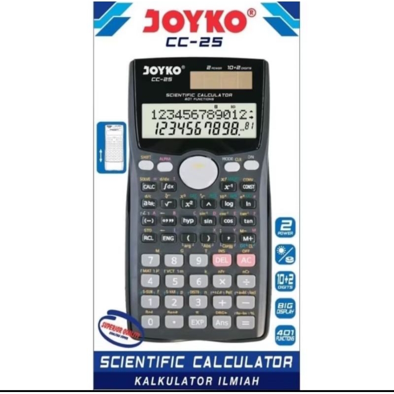 

CALCULATOR/KALKULATOR JOYKO SCIENTIFIC CC-25