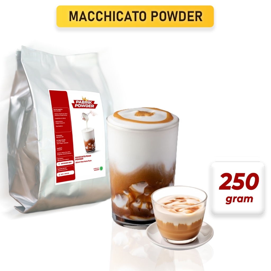 

Macchiato Foam Powder - Bubuk Maciato instan 250 gram