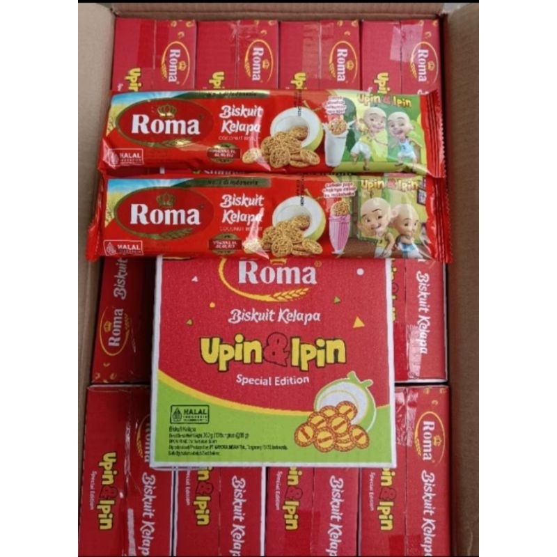 

Roma Kelapa/Biskuit Kelapa 1 box isi 10 sachet