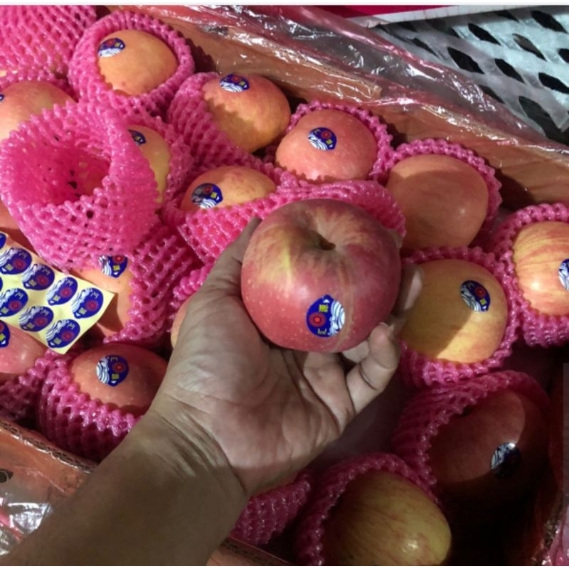 

Apel Fuji Lantu Pink 1 kardus isi 88 biji