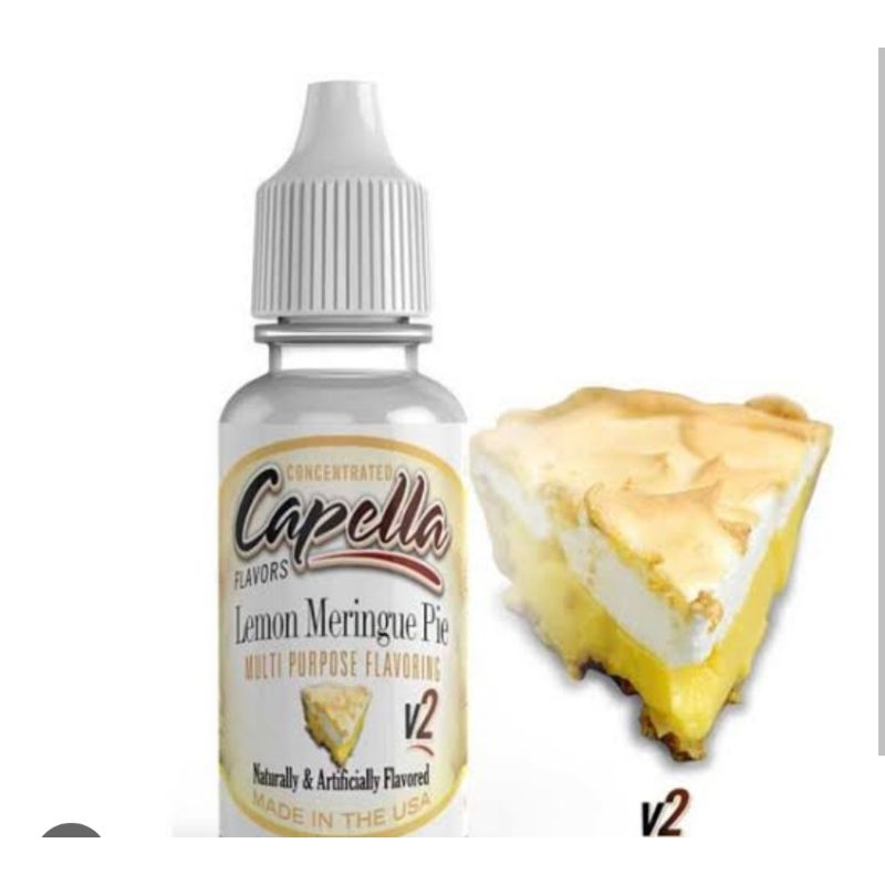 

capella lemon maringue pie v2 30ml essence flavours murni