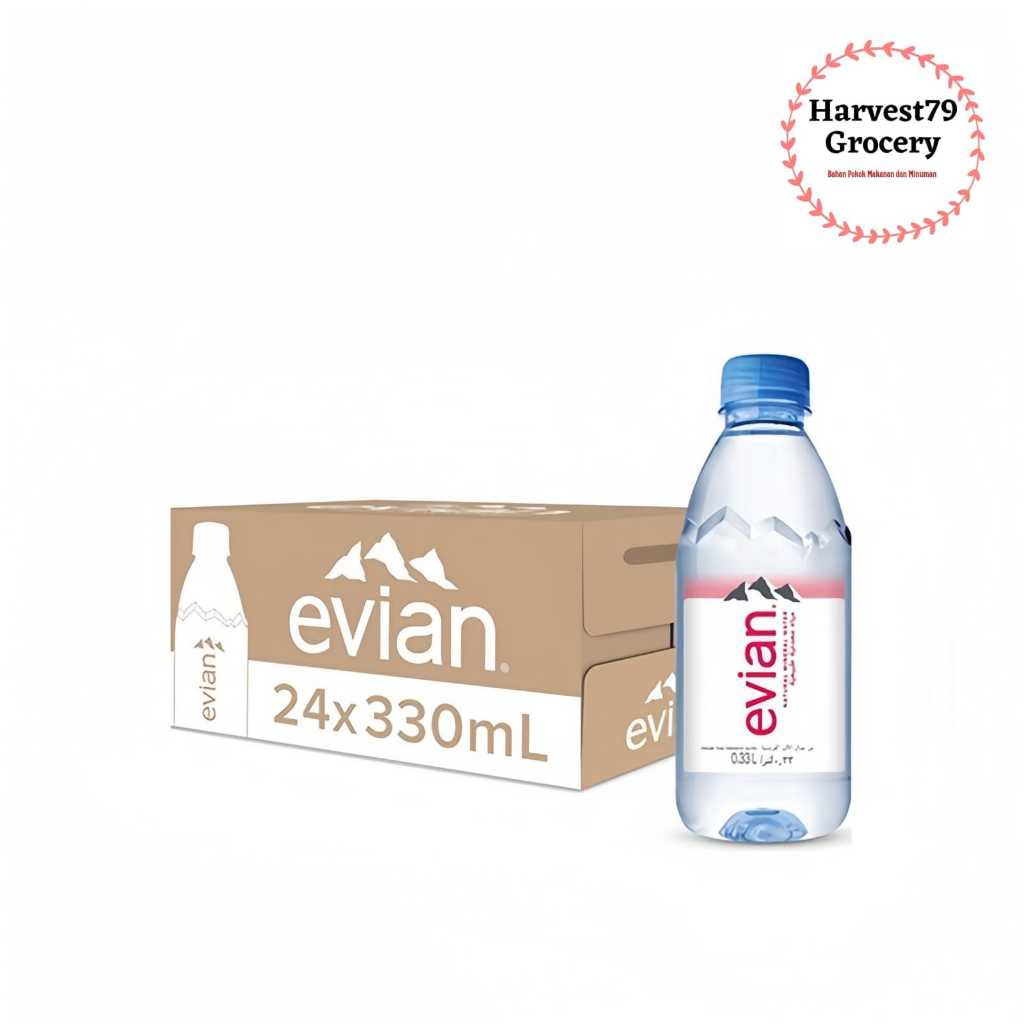 

EVIAN NATURAL MINERAL WATER 330ml x 24btl