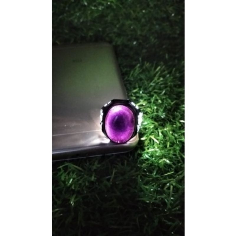 Batu Natural kecubung Wulung