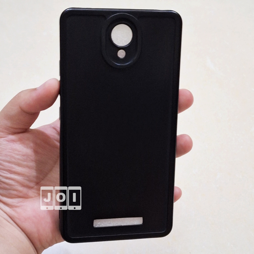 Case  Pro Kamera REDMI NOTE 2 Softcase Hitam Xiaomi Black Matte Protect Camera Lentur Joi