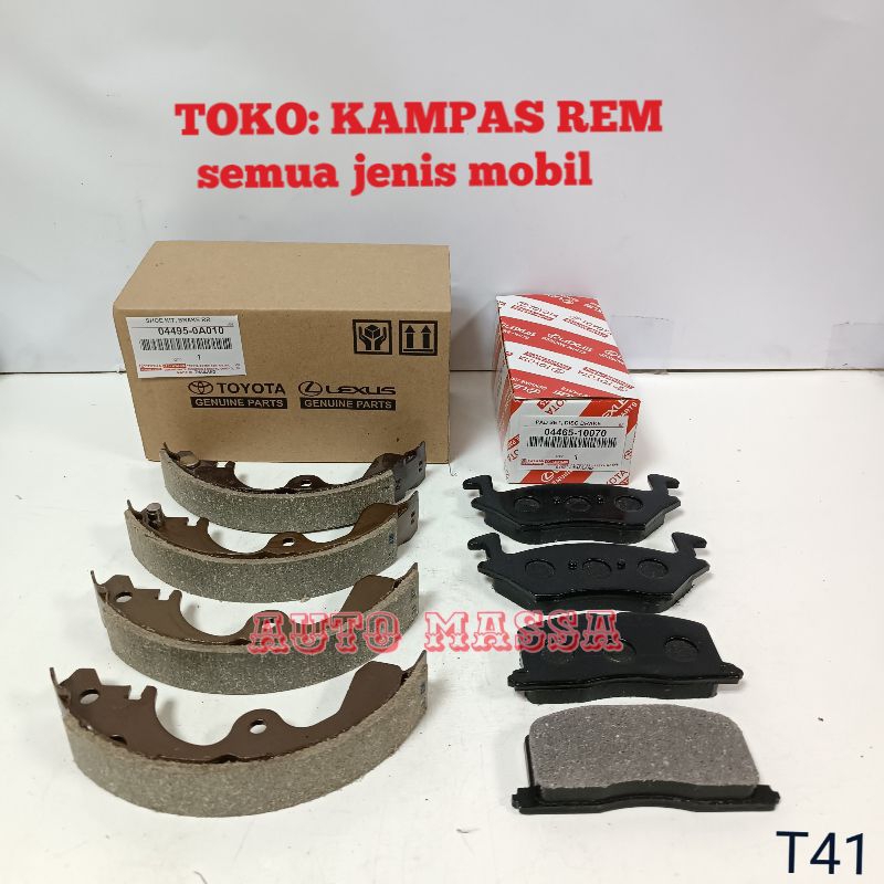 KAMPAS REM SET STARLET KAPSUL EP80 EP81 KOMPLIT DEPAN BELAKANG STARLET KAPSUL EP80 EP81