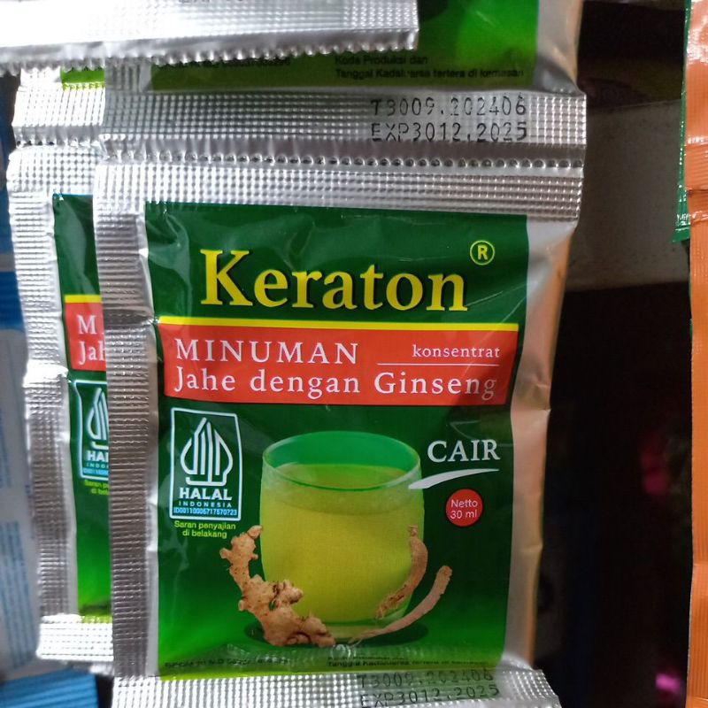 

Jahe Keraton Cair 30ml sachet