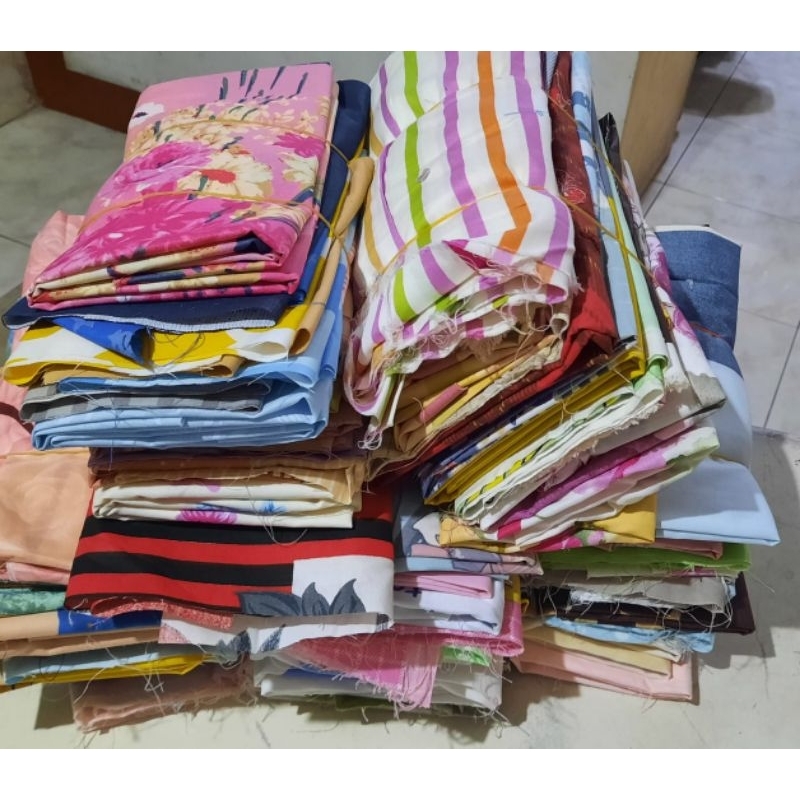 KAIN KATUN PERCA KILOAN MURAH BERKUALITAS