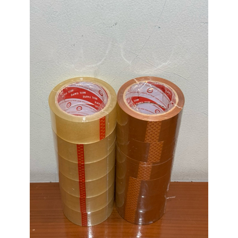 

Lakban Bening / Coklat Miltape Premium 45 mm x 90 Yard