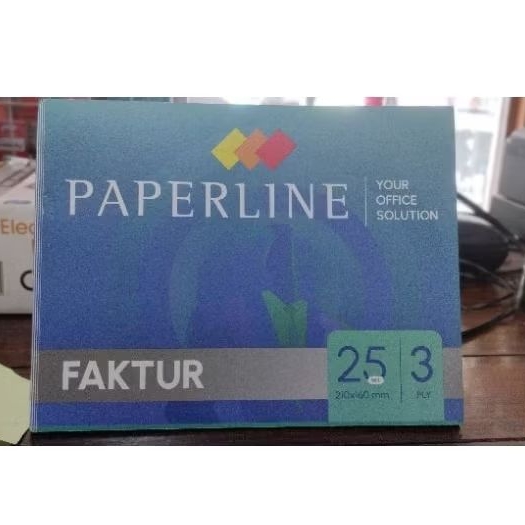 

Faktur Paperline 25 set, 3 ply.
