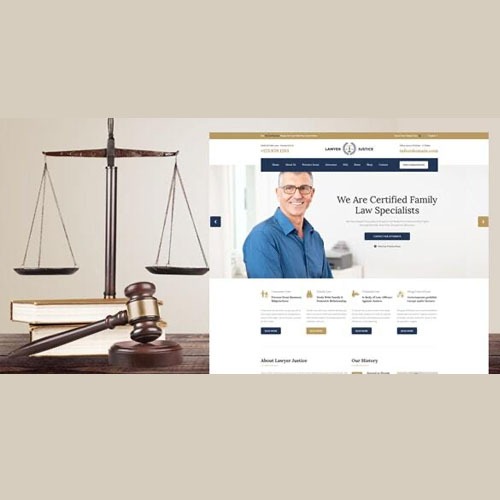 Lawyer & Justice – WordPress Theme for Lawyers Attorneys and Law Firm