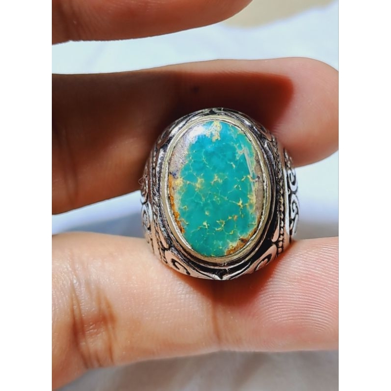 batu pirus persia serat emas NO.14